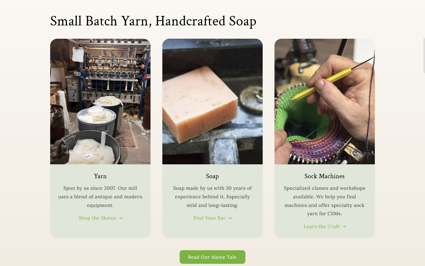 Good Karma Farm website screenshot
